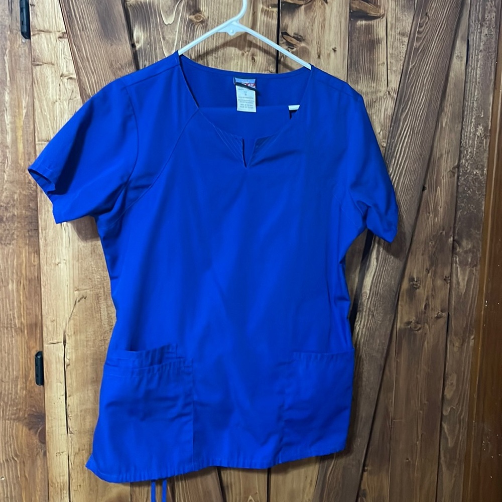 Galaxy blue scrub set